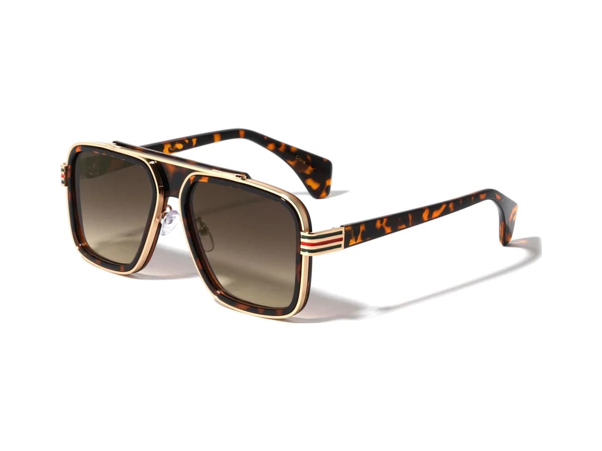 Baron in Gold & Tortoise / Tortoise